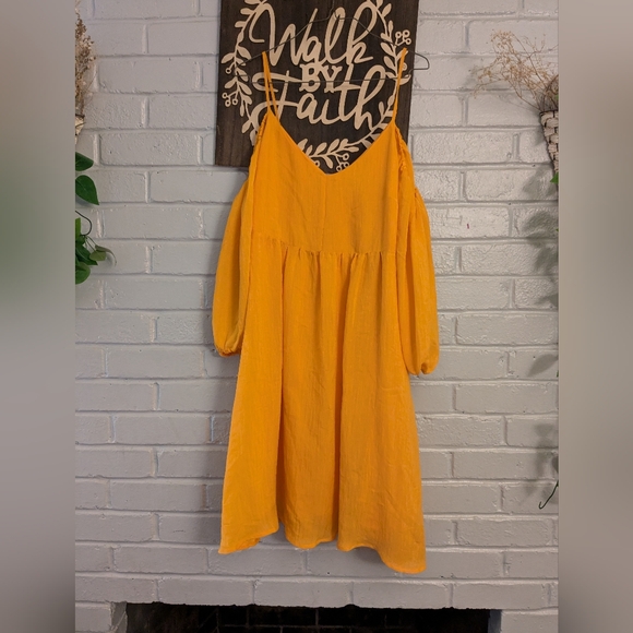 Anthropologie Mustard Yellow Moulinette Soeurs Carina Dress - Picture 5 of 5